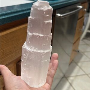 White Selenite Tower